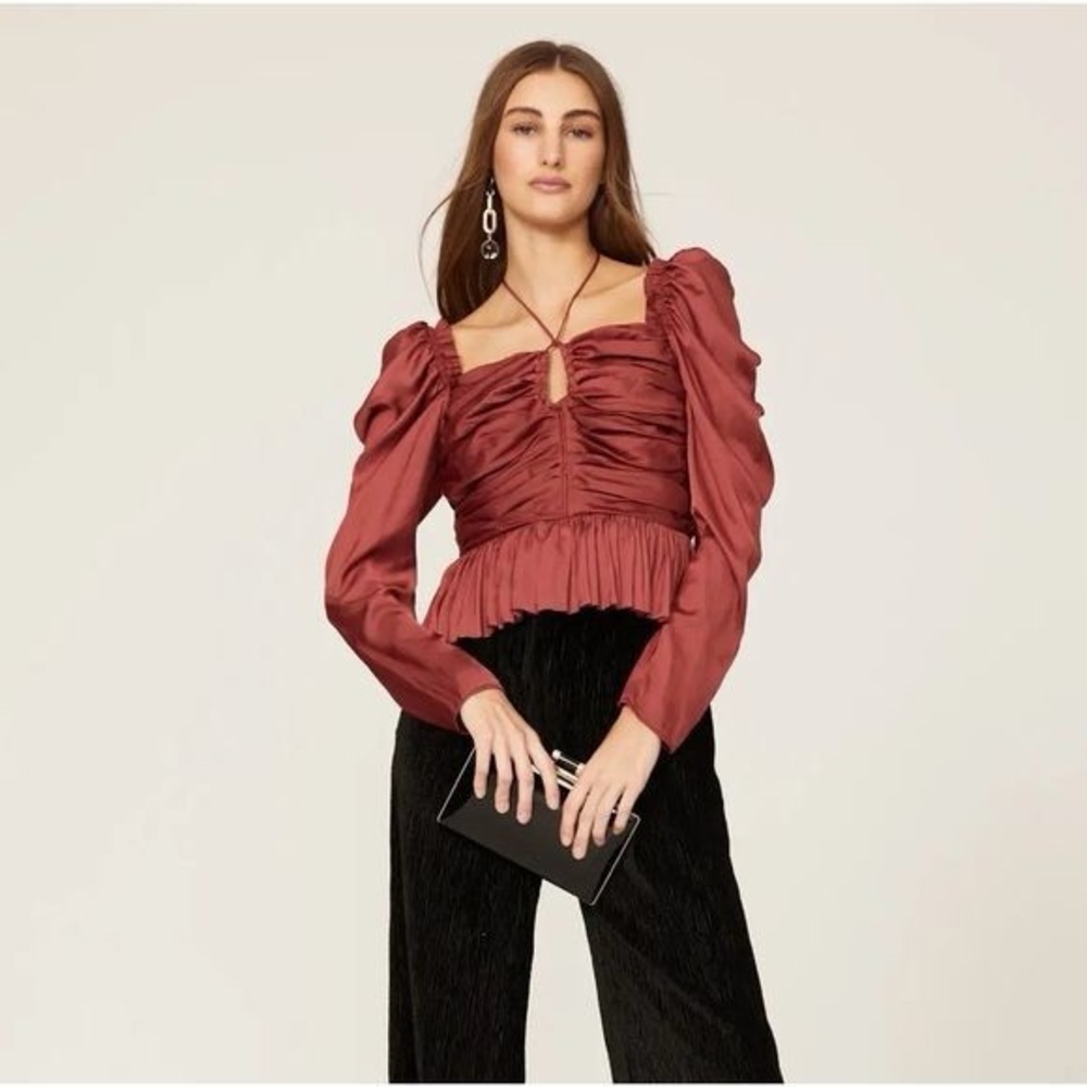 Ulla Johnson Mirelle Peplum Blouse